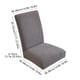 thumbnail image 3 of Fundas elásticas para sillas de comedor | Fundas de poliéster elástico | Protección 360° para el comedor | Encajan en sillas semicirculares | Suave, lavable, duradero | Gris, gris oscuro, caqui, 3 of 6