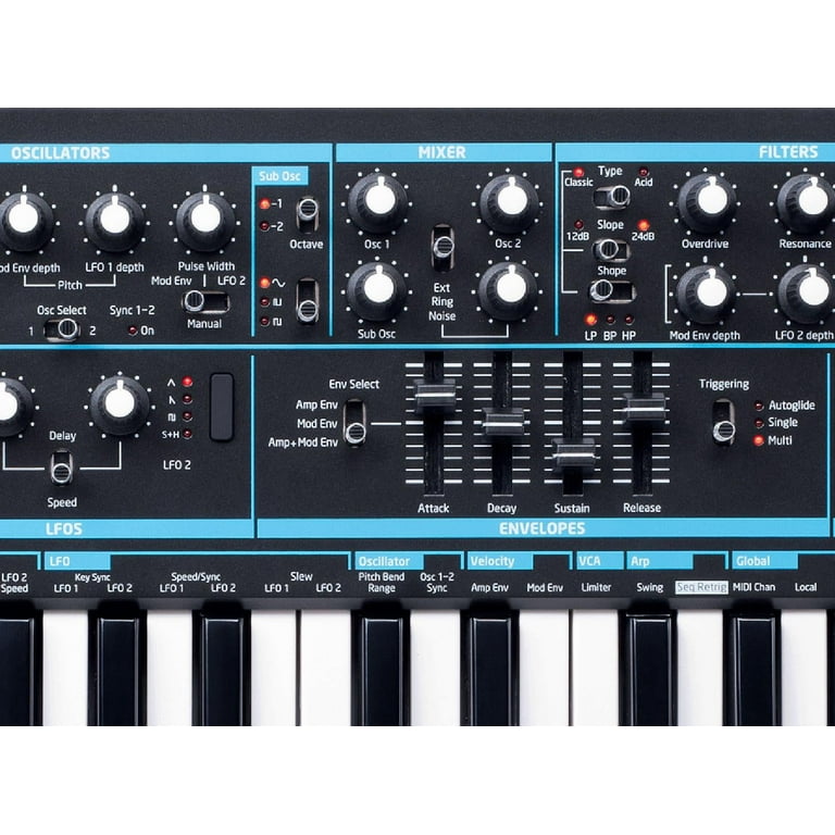 Novation - Bass Station II Analogue Mono-Synth - Walmart.com