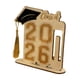 thumbnail image 2 of Decoraciones de graduación, regalos de graduación, accesorios, placa de madera con soporte, Estilo B, 2 of 9