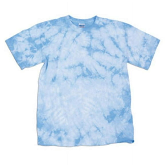 20BCR Gildan Youth Crystal Tie Dye Tee, Columbia - Small
