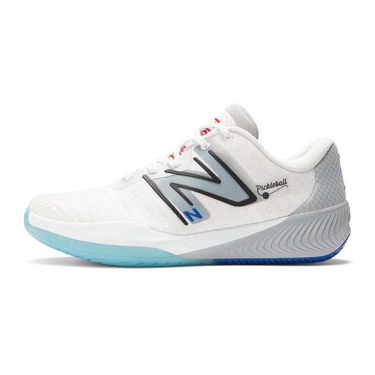 New Balance Men`s Fuel Cell 996v5 2E Width Pickleball Shoes White 