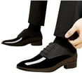 thumbnail image 5 of Handshe Men's Fashion Casual Business Formal Shoes - Soft Sole for Summer Comfort & Solid Color Design in British Style Business Attire,Plus Size, 5 of 5