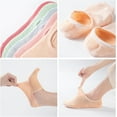 thumbnail image 3 of Womens No Show Socks Non Slip Flat Boat Line Low Cut Socks (6-12 Packs), 3 of 5