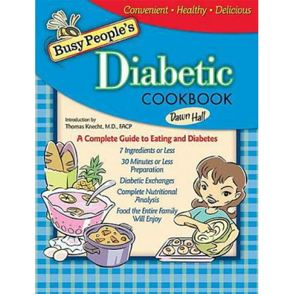 Pre-Owned Busy People's Diabetic Cookbook (Hardcover) 140160188X 9781401601881