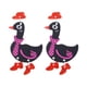 thumbnail image 2 of Pendientes colgantes de animales, pendientes colgantes, joyería colorida de animales, tacones altos de pollo, pendientes extraños divertidos, lindos Negro Yinane Pendientes colgantes, 2 of 8