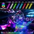 thumbnail image 3 of Usb Led Auto Car Interior Decor Atmosphere Wire Strip Light Lamp Accessories 12V, 3 of 6