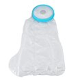 thumbnail image 1 of Housses de plâtre pour jambes, réutilisables et imperméables, pour adultes, courtes, pour jambes, genoux, pieds, chevilles, plaies, douche, bain, 1 of 4