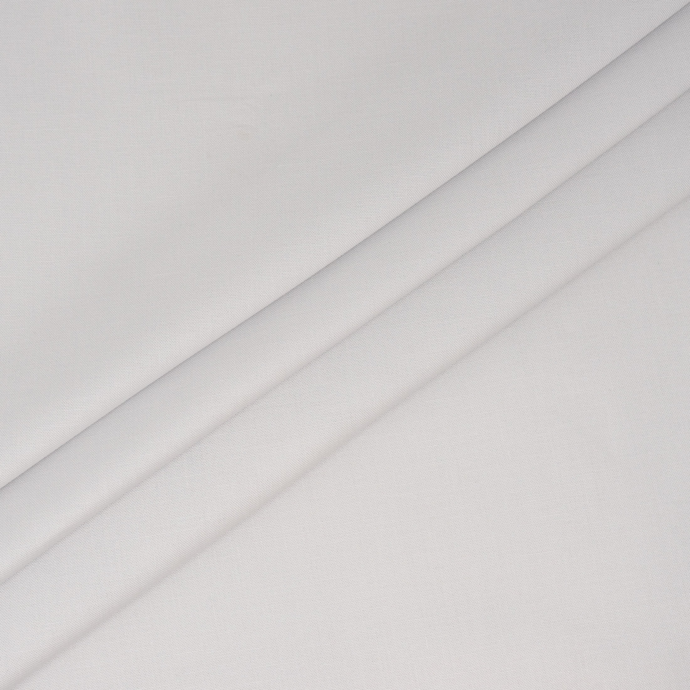 (4 pack) Waverly Inspirations 2 Yard Cut 100% Cotton Solids Fabric, Pearl, 44" Wide for Quilting & Sewing