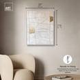 thumbnail image 4 of Structured Arcs II Canvas Print Minimalist Decor by Art Remedy, White Frame, 24 x 30, 4 of 6