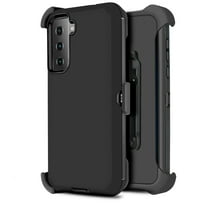 For Samsung Galaxy S30 Plus S21 Plus 5G Phone Case Dual Layer Rugged Case Drop Resistant Shockproof with Built in Screen Protector