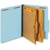 Pendaflex, PFX24081P, Pocket Divider Classification Folders, 10 / Box, Blue