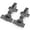 Full Overlay-10 Pack, variant on Inset 10 Pack Soft Close Hydraulic Cabinet Hinges for Kitchen Cabinets Wardrobes Bookcases
