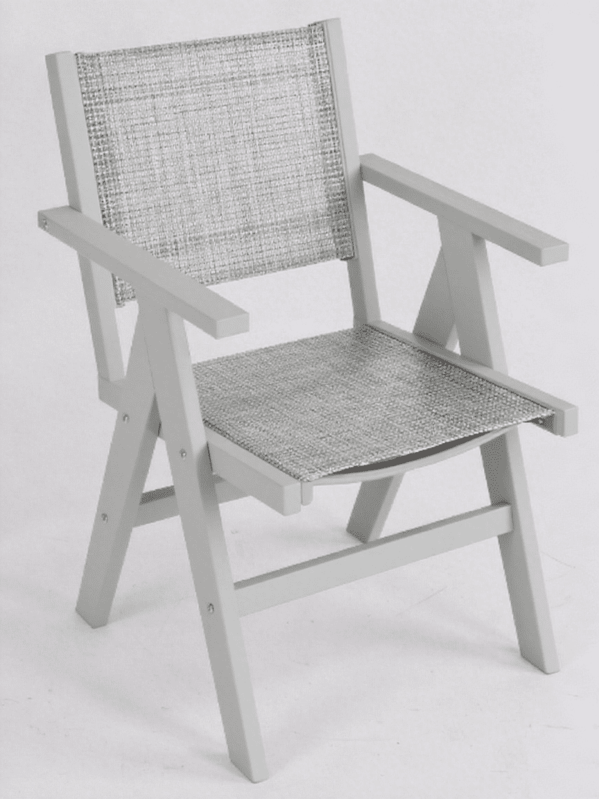 Stylish Outdoor Dining Chair, Comfortable Rest Chair for Yard Dinner Casual Outdoor Friend Gathering, Brown