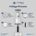 thumbnail image 5 of Outback Water Gravity-Powered Emergency Water Filter System - 24 GPD, 5 of 10