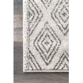 thumbnail image 3 of nuLOOM Sarina Diamonds Area Rug, 6' 7" x 9', Gray, 3 of 4