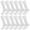 White, variant on 12 Pack Men Women Anti Slip Grip Non Skid Crew Cotton Diabetic Socks For Home Hospital