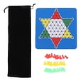 thumbnail image 2 of Chinese Checkers Game Set, Flexible Easy To Clean Chinese Checkers Multifunction  for Travel, 2 of 7