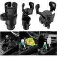 thumbnail image 7 of Car Cup Holder Expander Adapter,2 in 1 Multifunctional Dual Cup Mount Extender Organizer for Vehicles,360Rotating Adjustable Base, 7 of 7