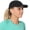 black, variant on Race Day Womens Running Hat - white
