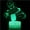Color1, variant on Mario 3D Illusion Platform Night Lights Touch Switch 16 Color Change USB Power LED Desk Lamp for Home Decorations or Holiday Gifts
