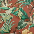 thumbnail image 1 of oneOone Cotton Cambric Brown Fabric Floral & Leaves Sewing Fabric By The Yard Printed Diy Clothing Sewing Supplies 56 Inch Wide, 1 of 6