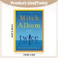 thumbnail image 3 of Birthday Gift The Two Times: A Novel By Albom | A Heartbreaking Exploring A Profound Premise—If You Could Do Everything In Life What Would You Lose? "Twice": A novel (paperback) Makeup Organizers, 3 of 7