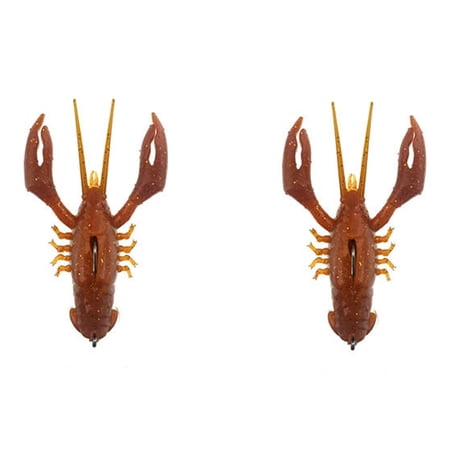 2Pcs Lobster Soft Baits Fishing Baits 8Cm 16G Lobster Soft Artificial Shrimp Lures