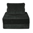 thumbnail image 2 of Sofá Cama Individual Plegable + Cojín Espacio Optimizado Smoke, 2 of 5