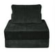thumbnail image 2 of Sofá Cama Individual Plegable + Cojín Espacio Optimizado Smoke, 2 of 5