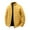 Yellow, variant on Men's Waistcoat Style Jacket with Dual Stand Collars and Zippered Pockets for Layering