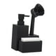 thumbnail image 1 of Dispensador de jabón para platos 3 en 1 para fregadero de cocina, recipiente moderno para lavavajillas de 320ml, duradero para organizador de encimera, 1 of 9