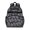 Black-24, variant on Gothic Students Backpack with Astronomical Lunar Eclipse and Cosmic Star Print, Mystical Dark Sky Design, Multi-functional and Water-resistant for School and Travel