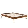 thumbnail image 4 of Modway Margo Wood Platform Bed Frame, Queen, Brown, 4 of 7