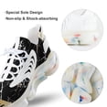 thumbnail image 7 of Black Gold Marble Pattern Walking Shoes for Men Woman Lightweight Tennis Fashion Elastic Sports Shoes Cushion Basketball Shoes, 7 of 7