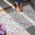 thumbnail image 4 of Pioneer Flower Floral Print Pattern Door Rugs,Washable Non Slip Door Mats Indoor,Decorative Door Mats,Entry Mat Indoor for Entrance,Bedroom,Kitchen,Bathroom,20"x32", 4 of 6