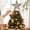 D, variant on Silver Iron Luminous Five-pointed Star Christmas Tree Topper, Pre-lit Tree Top Star Pendant, Christmas Tree Top Ornament for Artificial & Real Christmas Tree Holiday Decoration