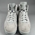 thumbnail image 4 of Ni - ke Ni - ke Id Air Jordan 6 Retro Georgetown Men’s Size 9 Gray Suede Basketball Sneaker, 4 of 5