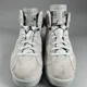 thumbnail image 4 of Ni - ke Ni - ke Id Air Jordan 6 Retro Georgetown Men’s Size 9 Gray Suede Basketball Sneaker, 4 of 5