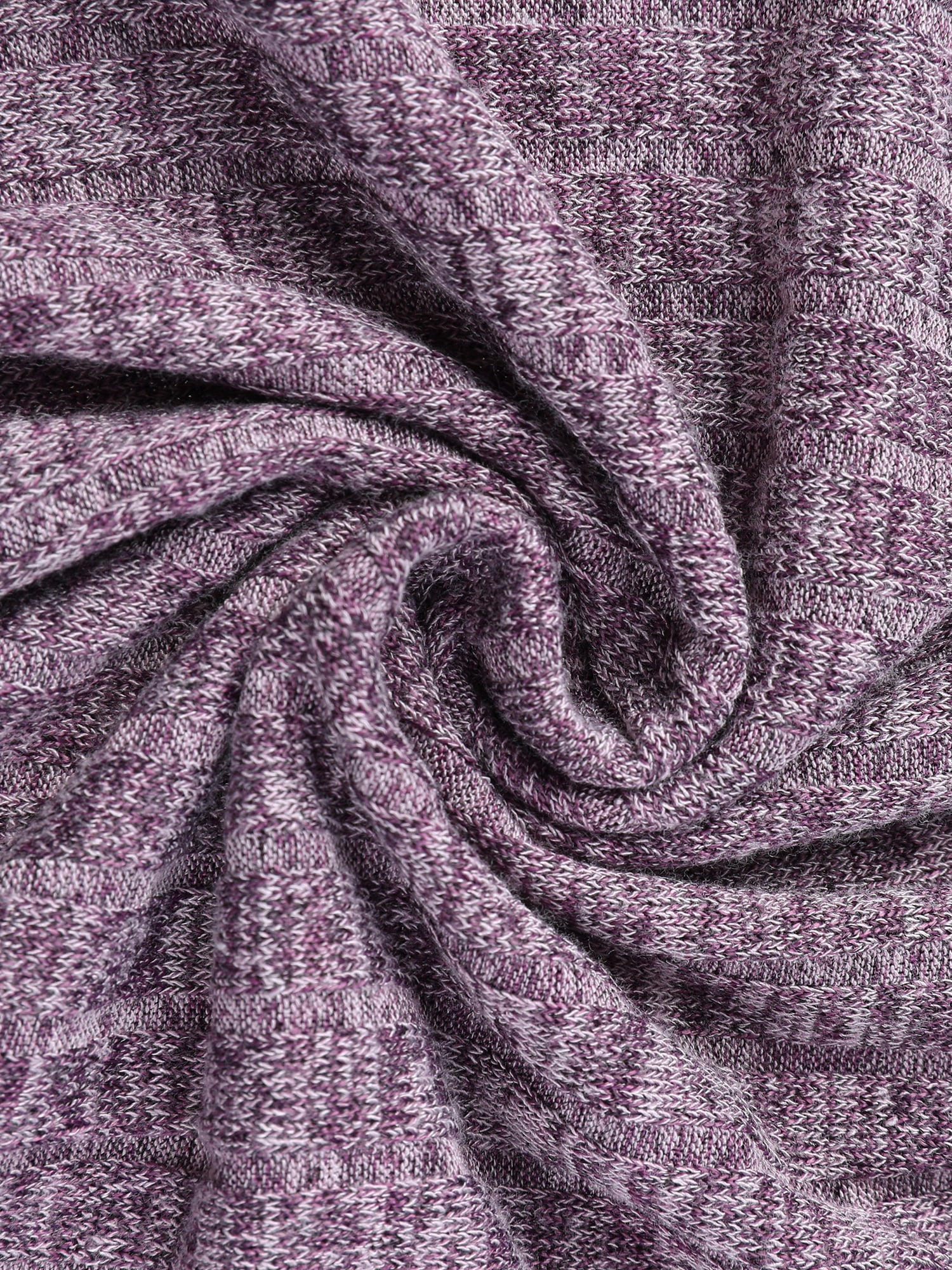 DARING DIVA Women's Nightgown Ribbed Knit Sleepshirt Short Sleeve Sleepwear 2XL Purple