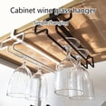 thumbnail image 3 of AOOOWER Practical Iron Wine Glass Rack Compact Design Cabinet Countertops Display Rack, 3 of 8