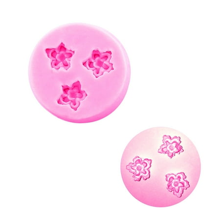 

Livesture Rose Flower Fondant Silicone Cake Mold Pink B