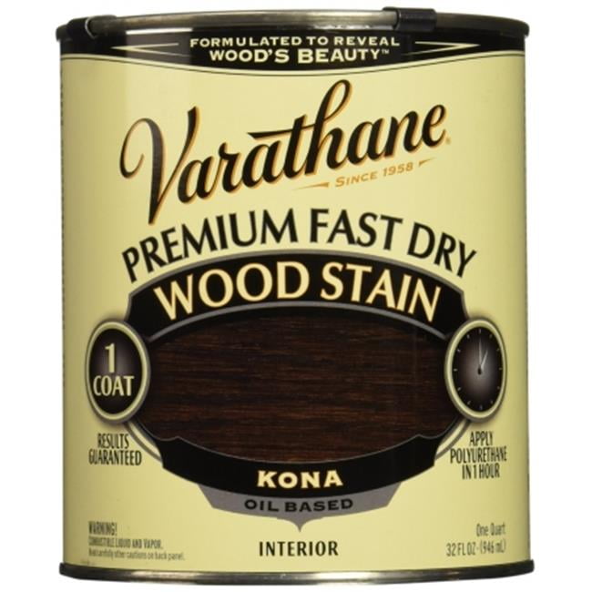 Varathane 262010 1 Quart Kona Fast Dry Wood Stain