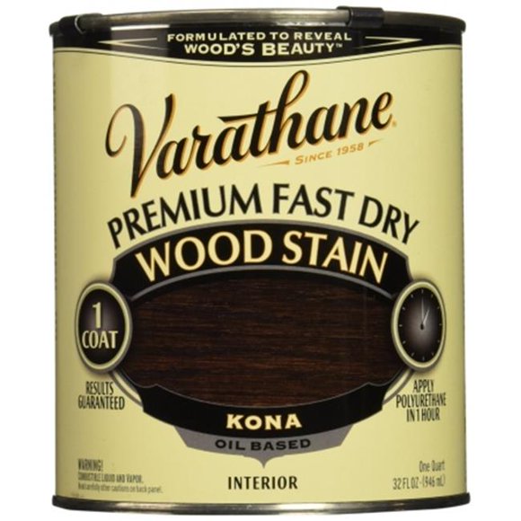Varathane Teinture pour Bois Kona à Séchage Rapide de 1 Quart