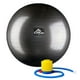 Black Mountain Products PSBLK 65CM 65 cm. Ballon de Stabilité de Qualité Professionnelle&44; Noir – image 2 sur 3