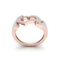 thumbnail image 3 of 1carat Round Cut Diamond Prong Heart Engagement Anniversary Ring Bridal Solid 10K Gold J SI2, 3 of 3