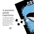 thumbnail image 3 of Lantern Press 1000 Piece Jigsaw Puzzle, Orcas Island, Washington, Orca and Calf Scratchboard, 3 of 5