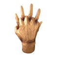 thumbnail image 2 of yotijay Hand Figurines Lovers Hand Hand Sculpture Gold Wedding Anniversary Present Decor, 2 of 9