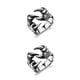 thumbnail image 1 of Guardurnaity Antique Rings Cool Plating Exaggerated Trend Gifts Adjustable Men Size Personality Ring Style Jewelry for Summer Holiday Apertura Ajustable 2piezas, 1 of 6
