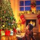 thumbnail image 4 of Guirnalda de luces navideñas en forma de cascada con estrella decorativa, adornos para árboles de Navidad para el hogar 2024, Navidad Natal, Año Nuevo 2025, 4 of 5