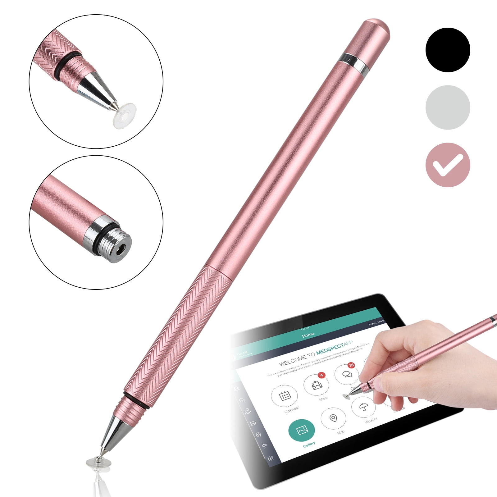 GC 3Pcs Universal Phone Tablet Touch Screen Pen Stylus for Android iPhone iPad 